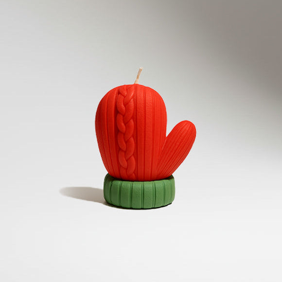 Winter Knit Candle