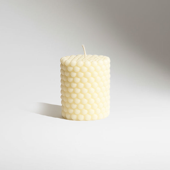 Bubble Pillar Candle