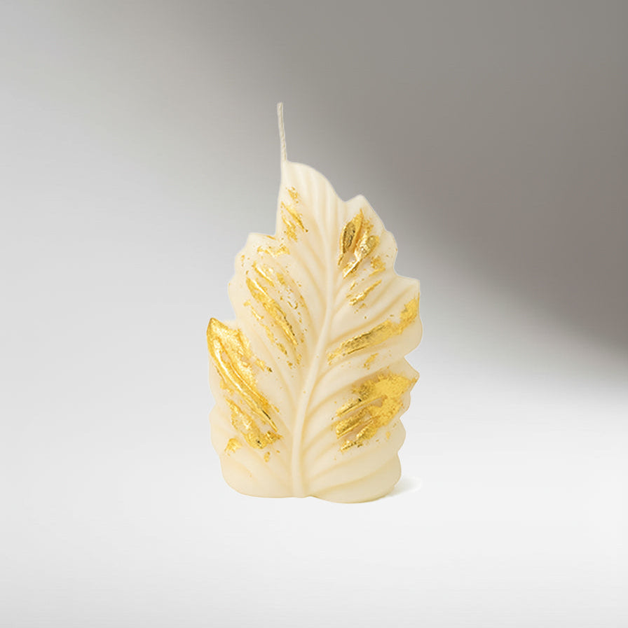 Golden Palm Candle