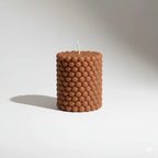 Bubble Pillar Candle