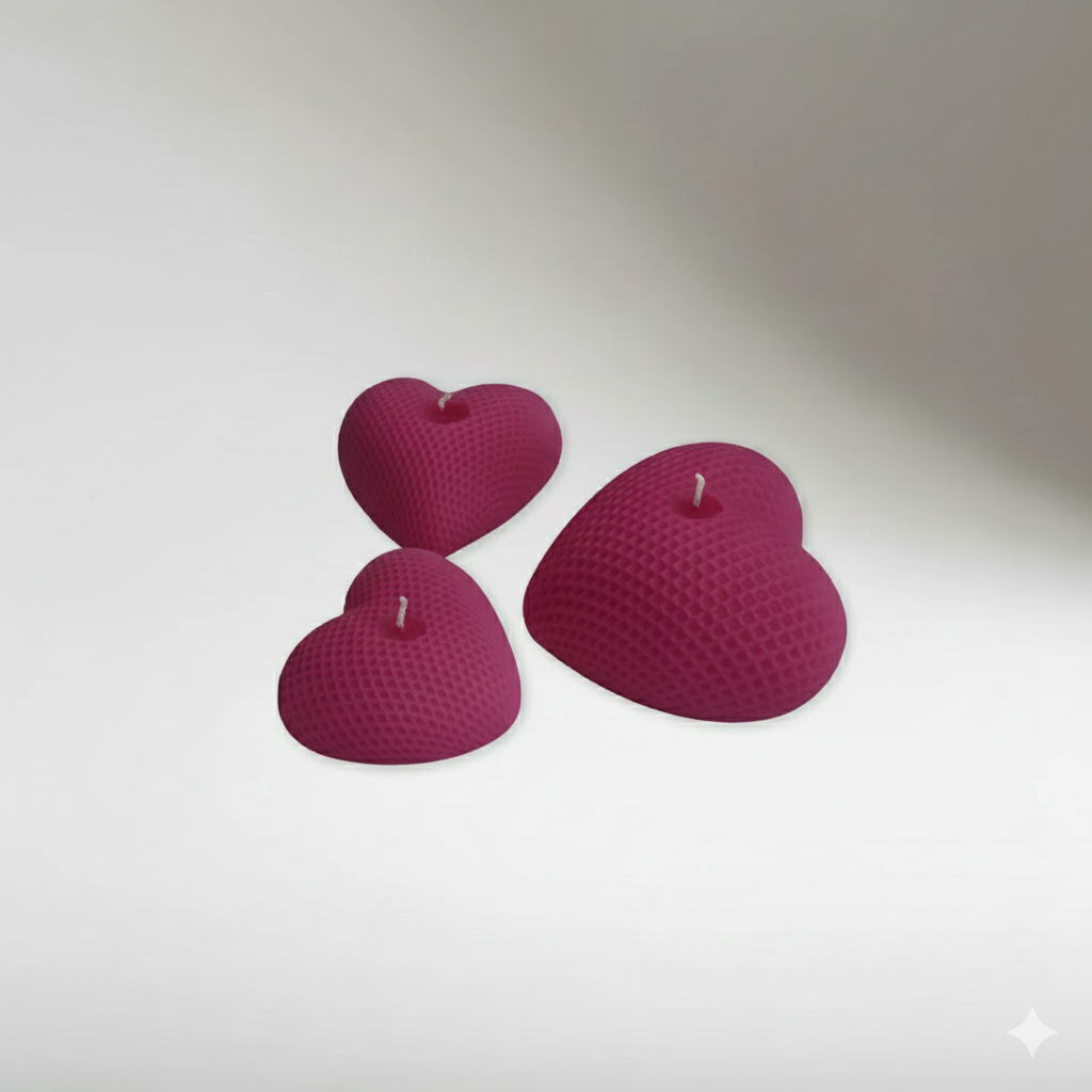 Tender Heart Candle (3PCS)