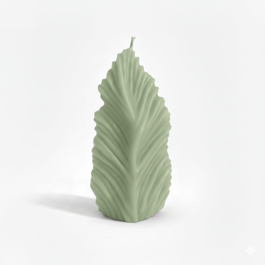 Leaf Form Candle
