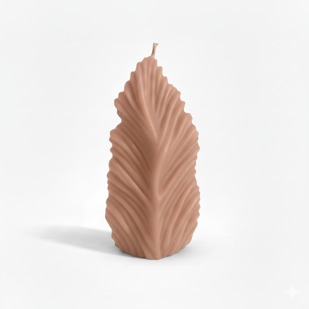 Leaf Form Candle