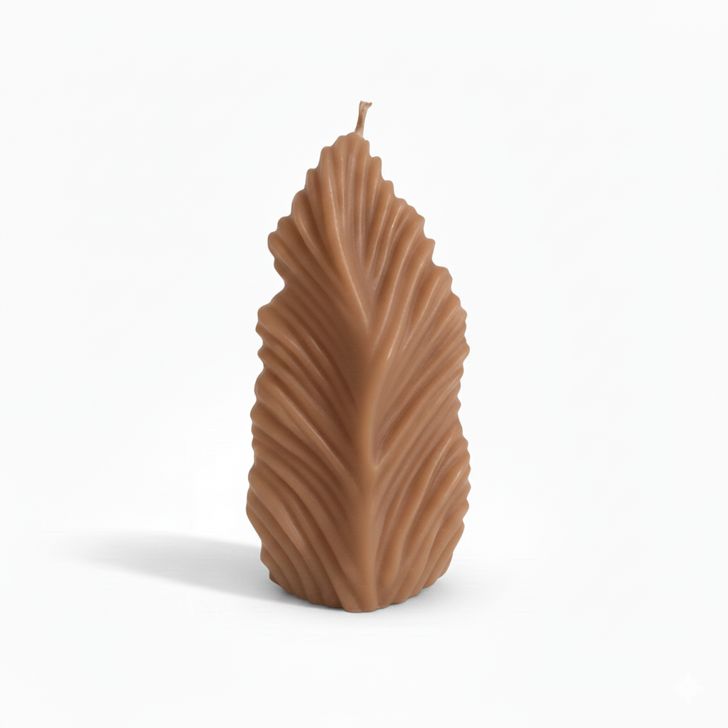 Leaf Form Candle