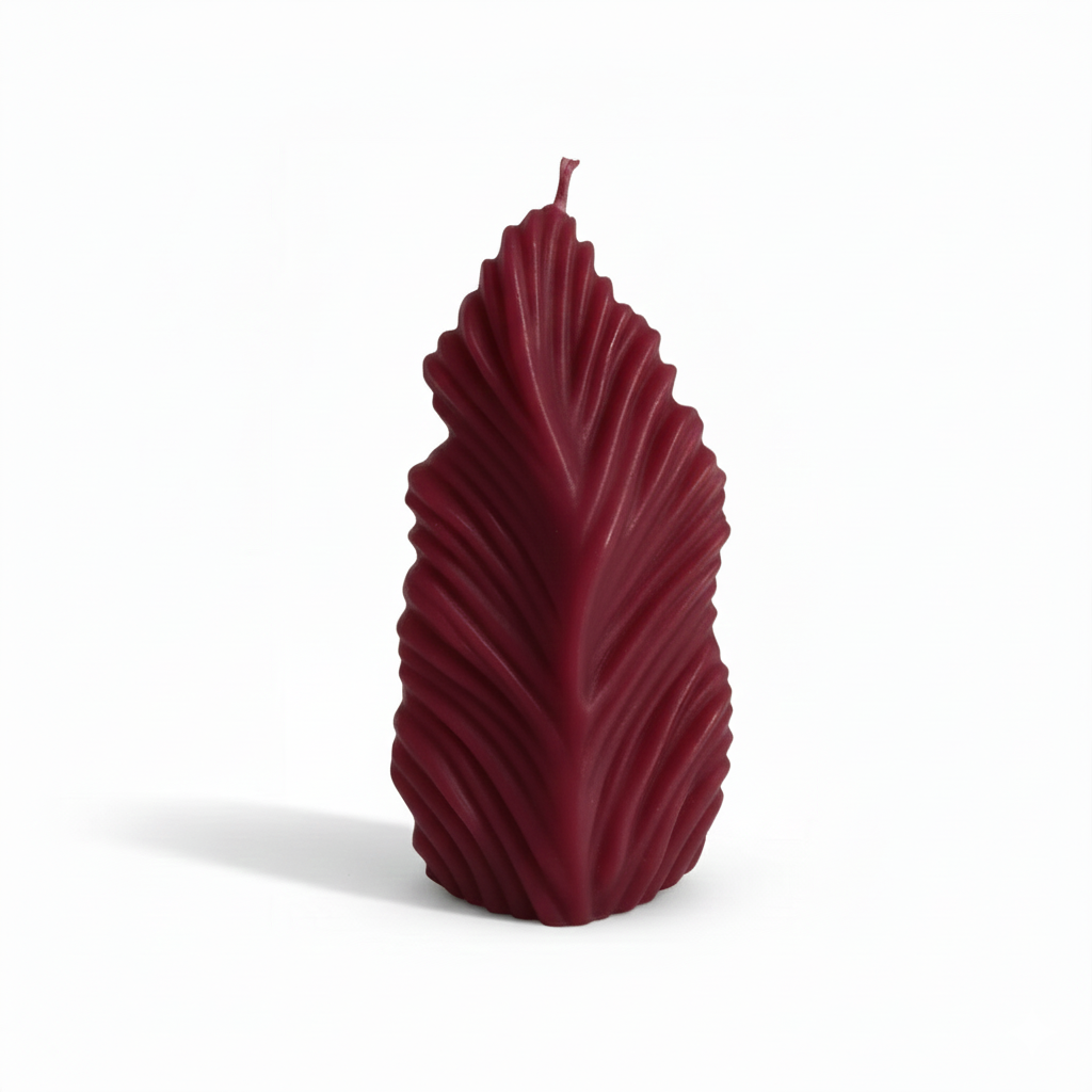 Leaf Form Candle