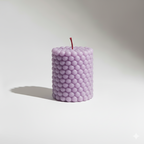 Bubble Pillar Candle