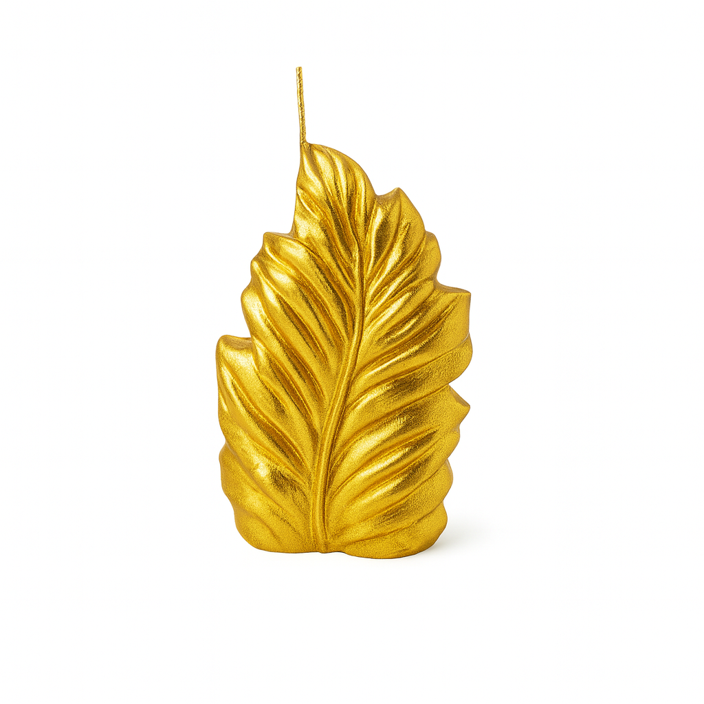 Golden Palm Candle