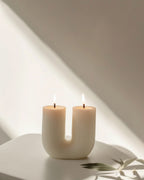 U-Shaped Candle