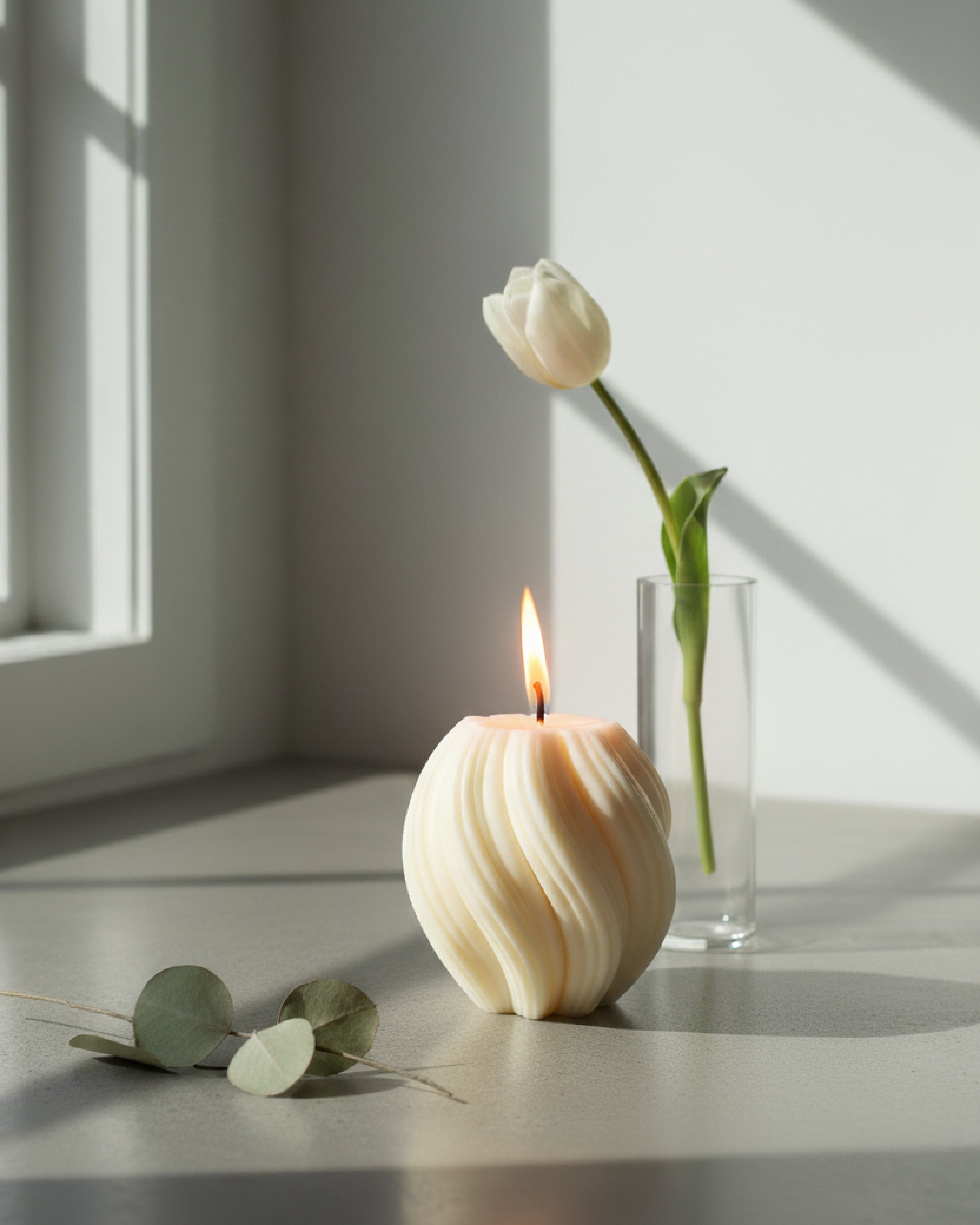 The Swirl Candle