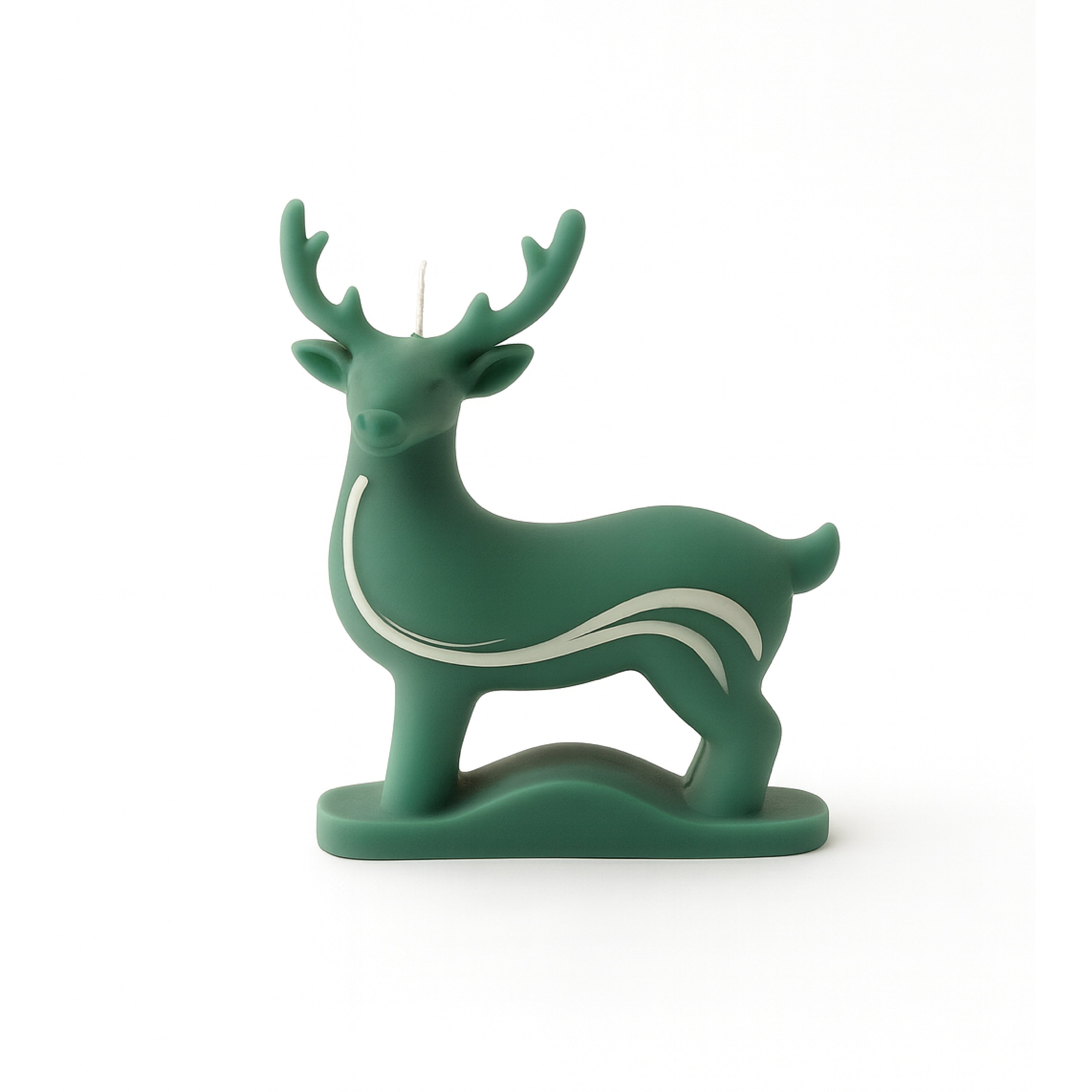 Evergreen Reindeer Candle